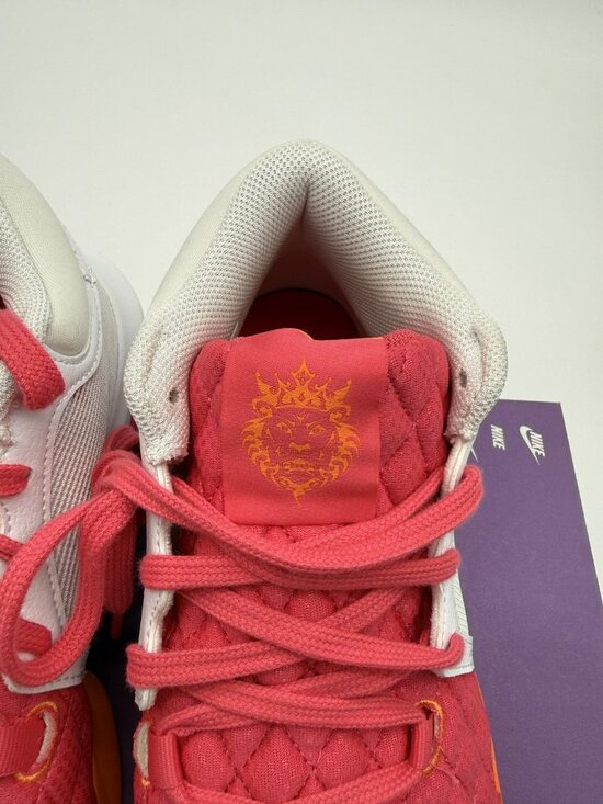 New Nike LeBron Witness VIII Shoes Men\'s Size 9 White Pink Basketball FB2239 104 main image 11